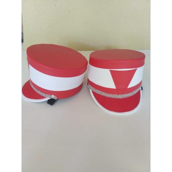 Topi Pasukan Drumband - Custom Topi Pasukan Drumband