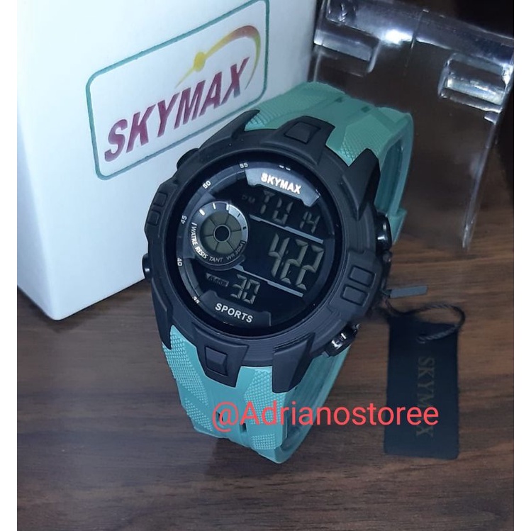 Jam Tangan Pria Skymax 2017 Original Anti Air Standart Militer Waterproof Anti Air 30 Meter