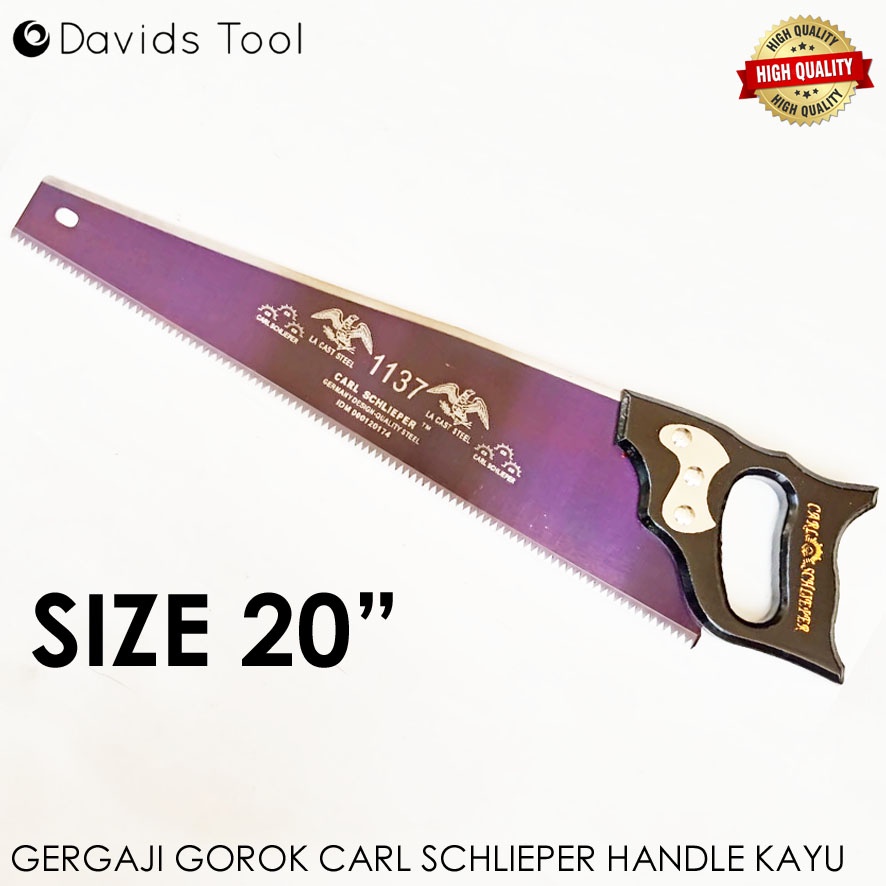 Cap Mata Gergaji Tangan Graji Kayu Potong Belah Schlieper-20