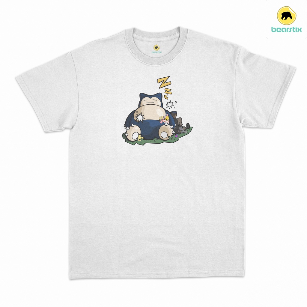 BEARSTIX - BAJU XXXTENTACION - KAOS SNORLAX - BAJU POKEMON - TSHIRT HIPHOP - KAOS STREET WEAR