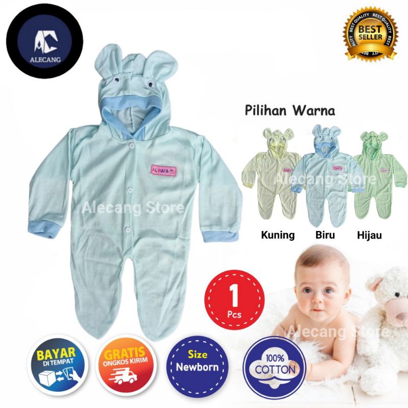 Sleepsuit Jumper Panjang Bayi TUTUP Kaki Profit Bordir