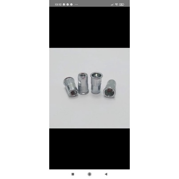 Nutsert M3-Bibir Tipis-Steel-Rivet Nut-Mur Tanam