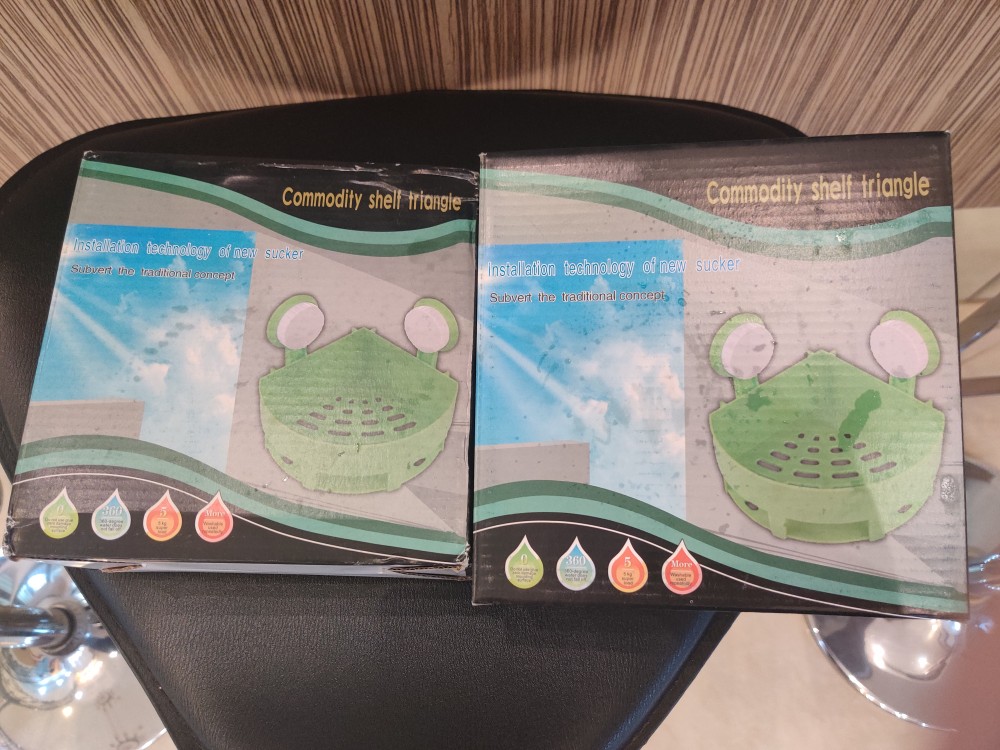 Kasimurah K090 Rak Gantung Sudut Dinding Tempel Dapur Toilet Tempat Sabun Organizer Serbaguna Murah