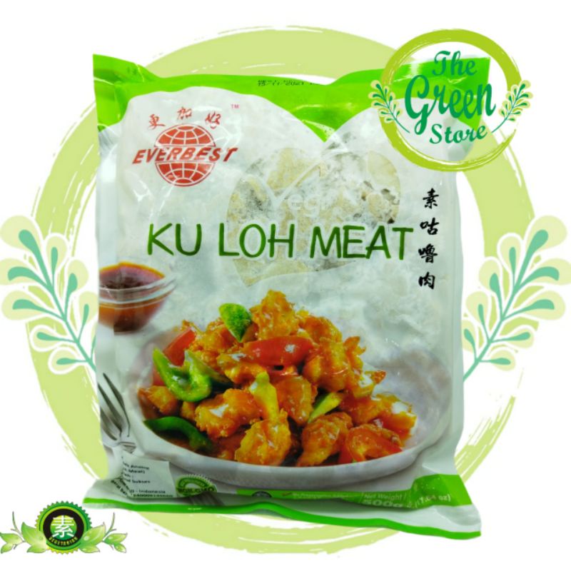 

Ku Loh Meat /daging bebek analog,Everbest vegetarian 500g.