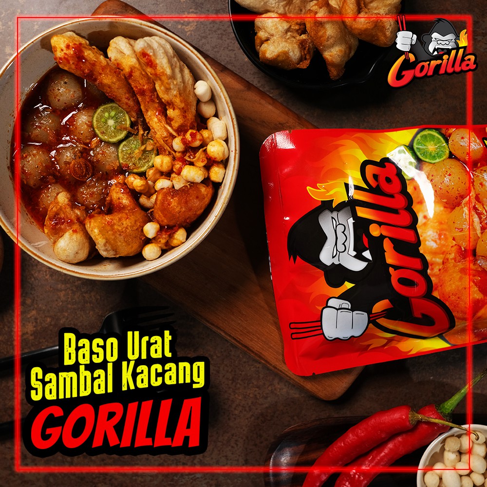 

Gorilla – Baso Urat Sambal Kacang