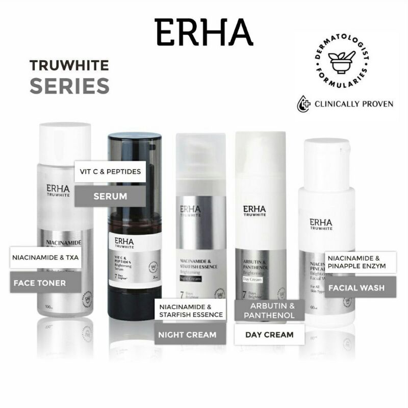 ERHA TRUEWHITE SERIES/ERHA SKINCARE/ERHA DERMATOLOGY