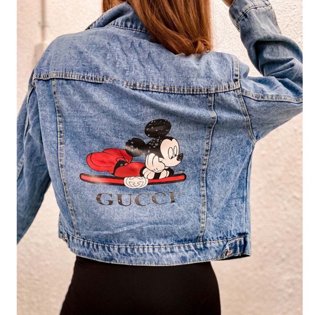 gucci mickey jeans