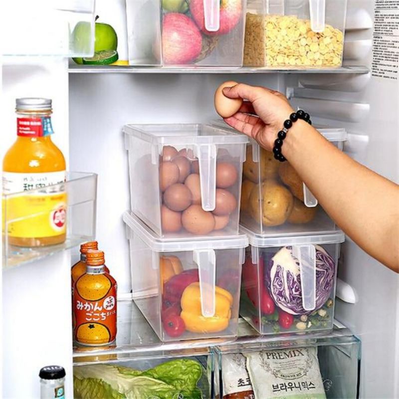 Strongwell Kotak Kontainer Makanan Kulkas Kitchen Storage Food Box 31x15.6x13CM - SW804-M