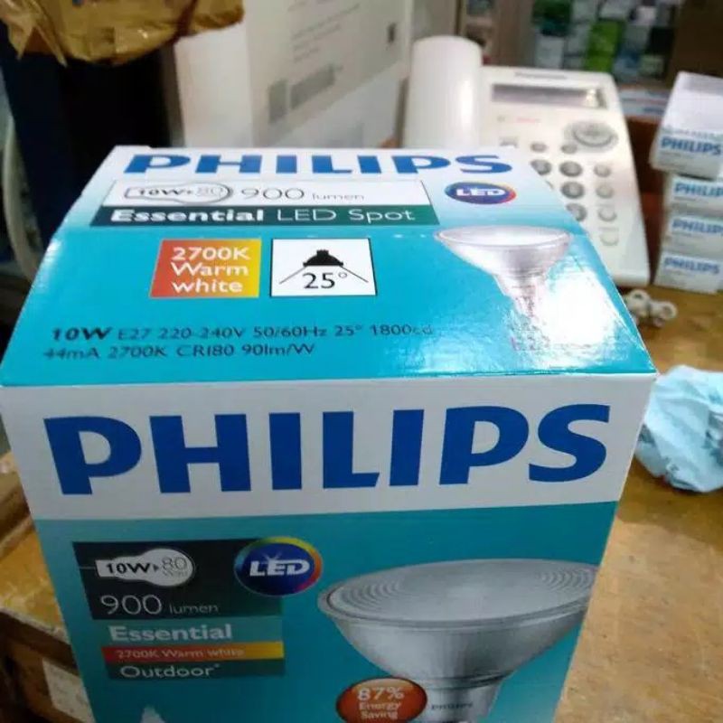 Philips  lampu sorot LED  par 38 10w