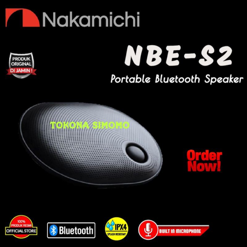 Nakamichi NBE S2 / NBES2 Portable Bluetooth Speaker Original