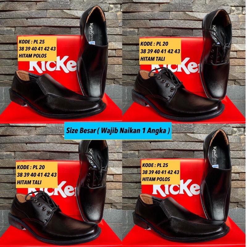 SEPATU PANTOFEL PRIA PL25 7 TERBARU TERLARIS MODIS PANTOFEL COWOK TERMURAH Sepatu Pantofel Pantopel Kulit Pria Murah Pendek Formal Kerja Kantor Hitam Gudang pabrik  Formal Kantor Kasual Kerja Kuliah