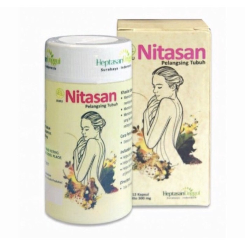 Nitasan isi 12 kapsul ( membantu melangsingkan tubuh )
