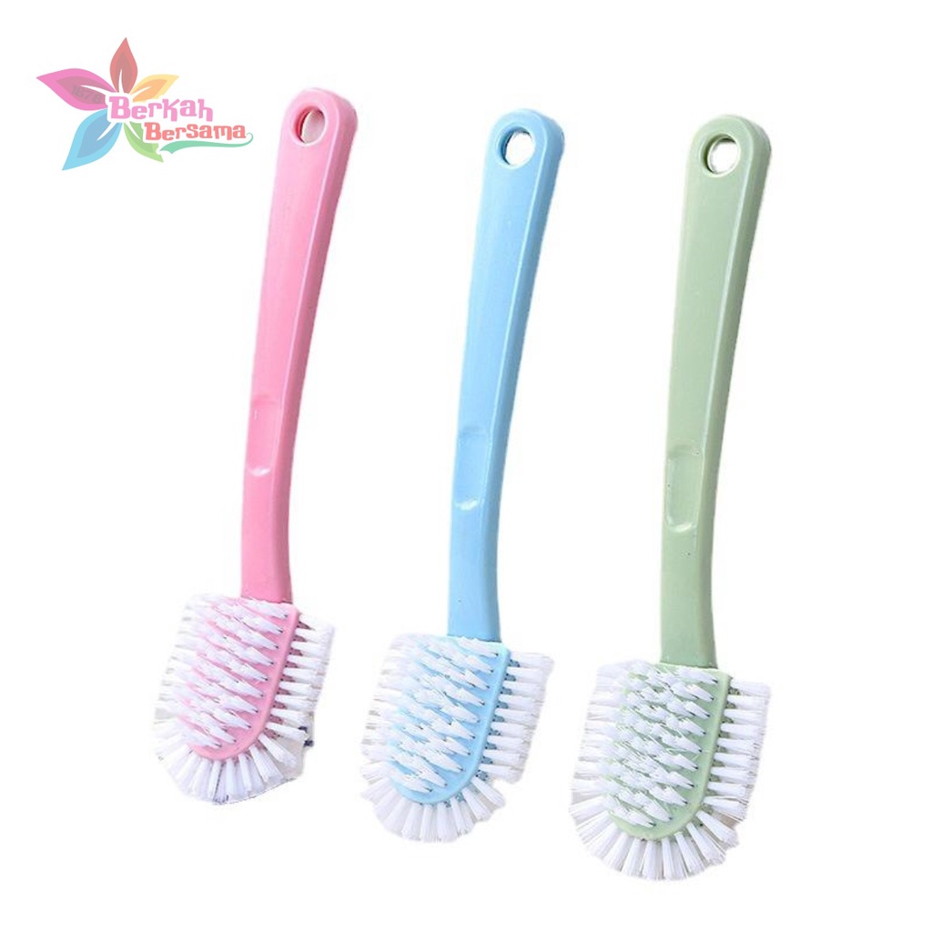 RT65 Sikat Pembersih Sepatu Triple Bulu 4 in 1 Shoes tiga sisi clean tools cleaning brush shoes BB6348