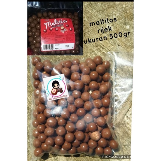 TERMURAH COKLAT Delfi maltitos rijek mesin asli coklat maltitos 500gr/ coklat maltitos asli delfi ki