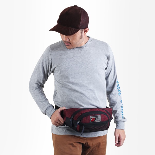 Tas Waist Bag Pria Montero Bag MR 777