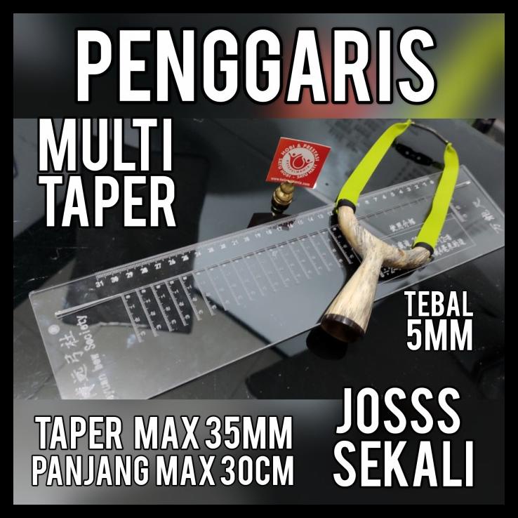 

NEW!! Penggaris karet Ketapel : Multi Taper TERLARIS