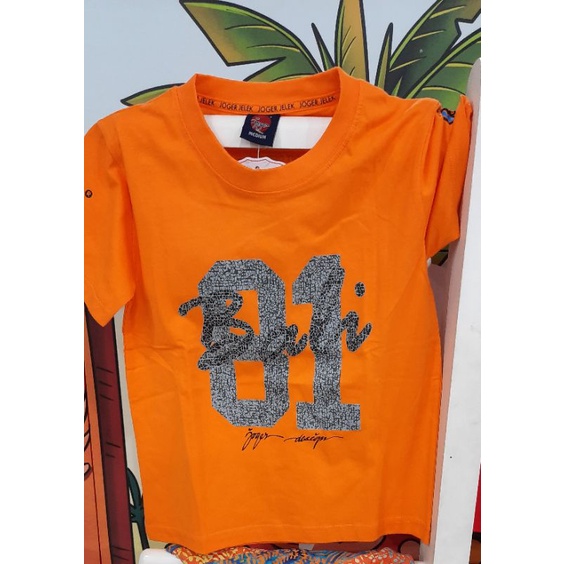 KAOS JOGER BALI ANAK WARNA