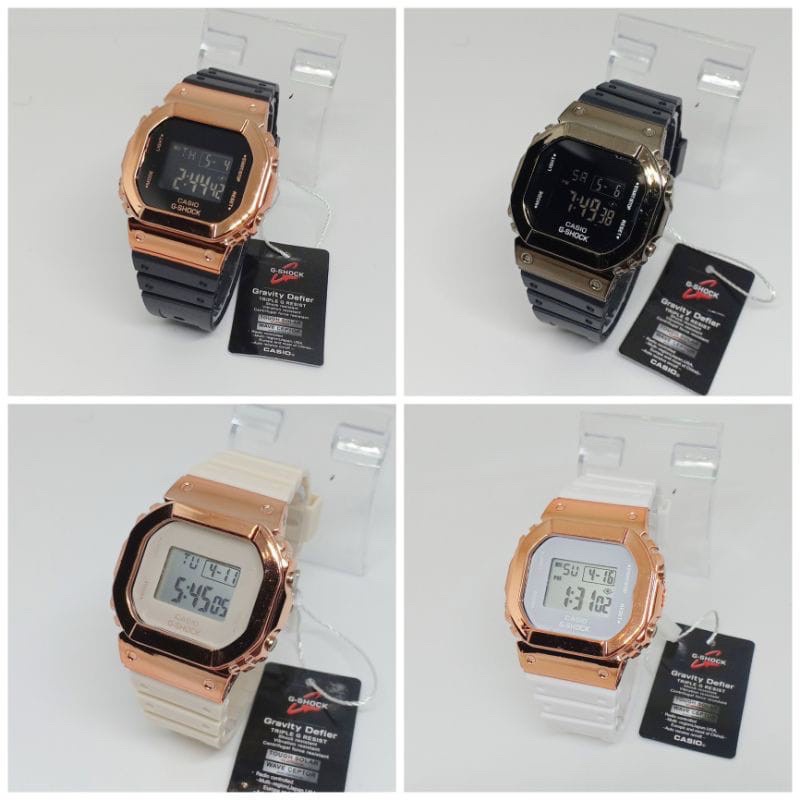 (GPW) Jam Tangan Pria/wanita Casio G-shock digital kotak new rubber GM5600