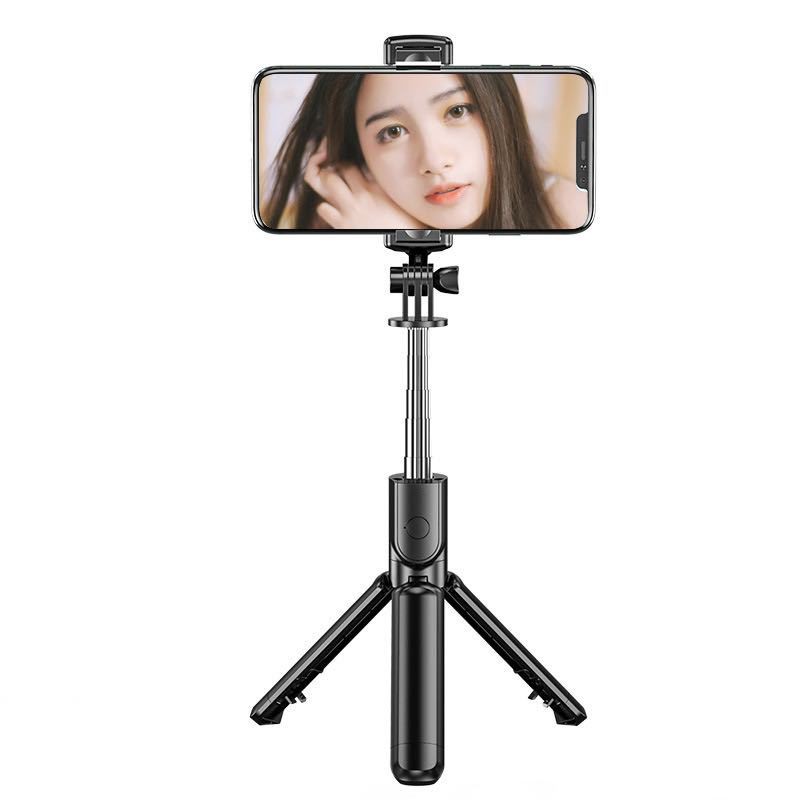 S03 bluetooth selfie stick mini portable live camera tripod universal mobile phone holder