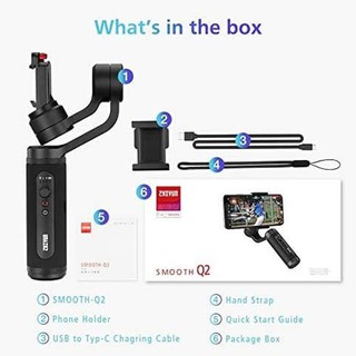 Zhiyun Smooth Q2 - Lebih Baru Dari Smooth 4,Dji Osmo