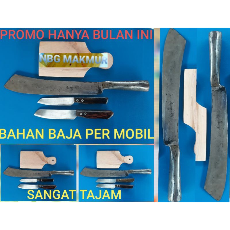 [GROSIR] Paling Murah PISAU DAGING CACAH TULANG / BAHAN BAJA PER MOBIL PANJANG 45cm Super TAJAM