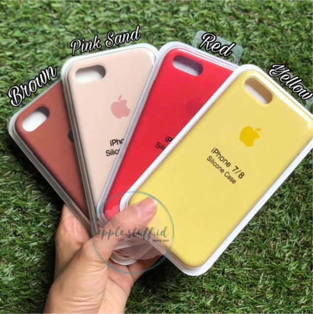 Original Silicone Case iP 7 / 8 READY STOCK