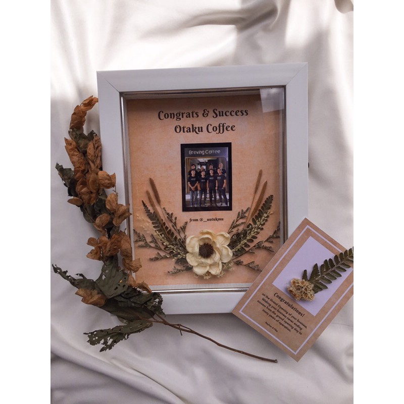 Congrats Frame rustic
