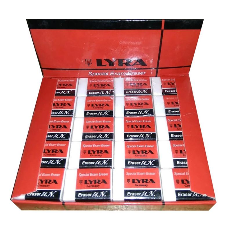 

Penghapus Pensil LYRA Warna Putih / Eraser