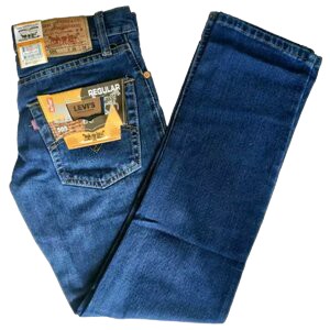 Celana Jeans Pajang Pria regularfit Jeans Denim Standart Size 27-38