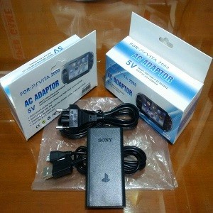 Adaptor Charger PS Vita Slim ORIGINAL Original original