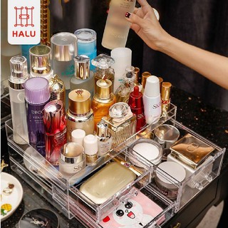 Jual Halu Rak Make Up Acrylic Kotak Kosmetik Organizer Rak Serbaguna