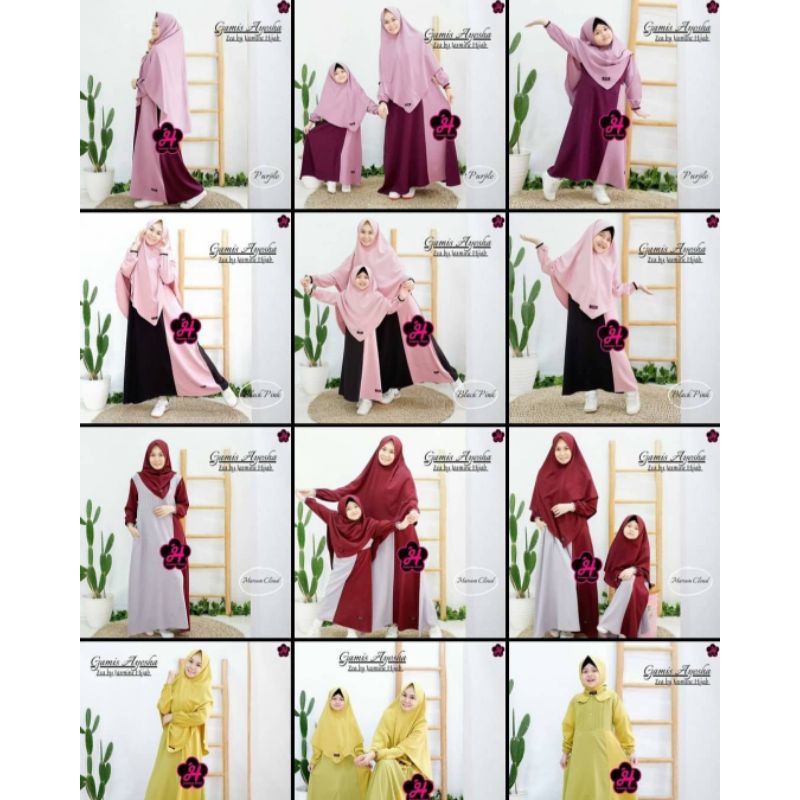 GAMIS AYESHA JASMINE HIJAB (GASJ)