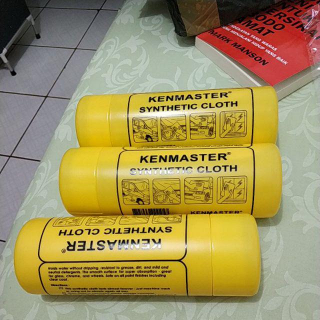 Big Chamois Synthetic Cloth Lap Pembersih Kanebo Kendaraan Motor Mobil Kenmaster Original