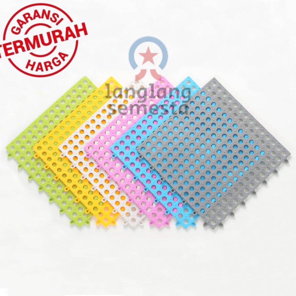 ALAS KANDANG KUCING ALAS KANDANG ANJING ALAS KANDANG KELINCI 30x30 POLKADOT - TATAKAN KANDANG-3
