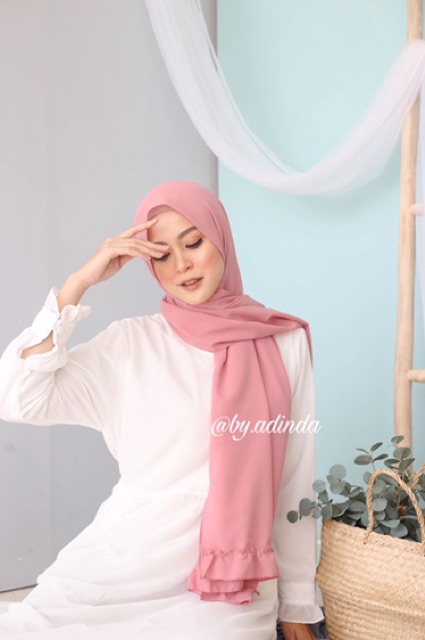 PASHMINA REMPEL DIAMOND SABYAN EVA REMPEL HIJAB PASMINA