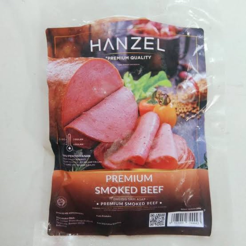 

HANZEL SMOKEED BEEF 200 GR