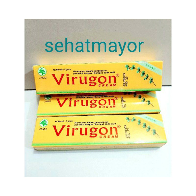 Virugon cream untuk herpes
