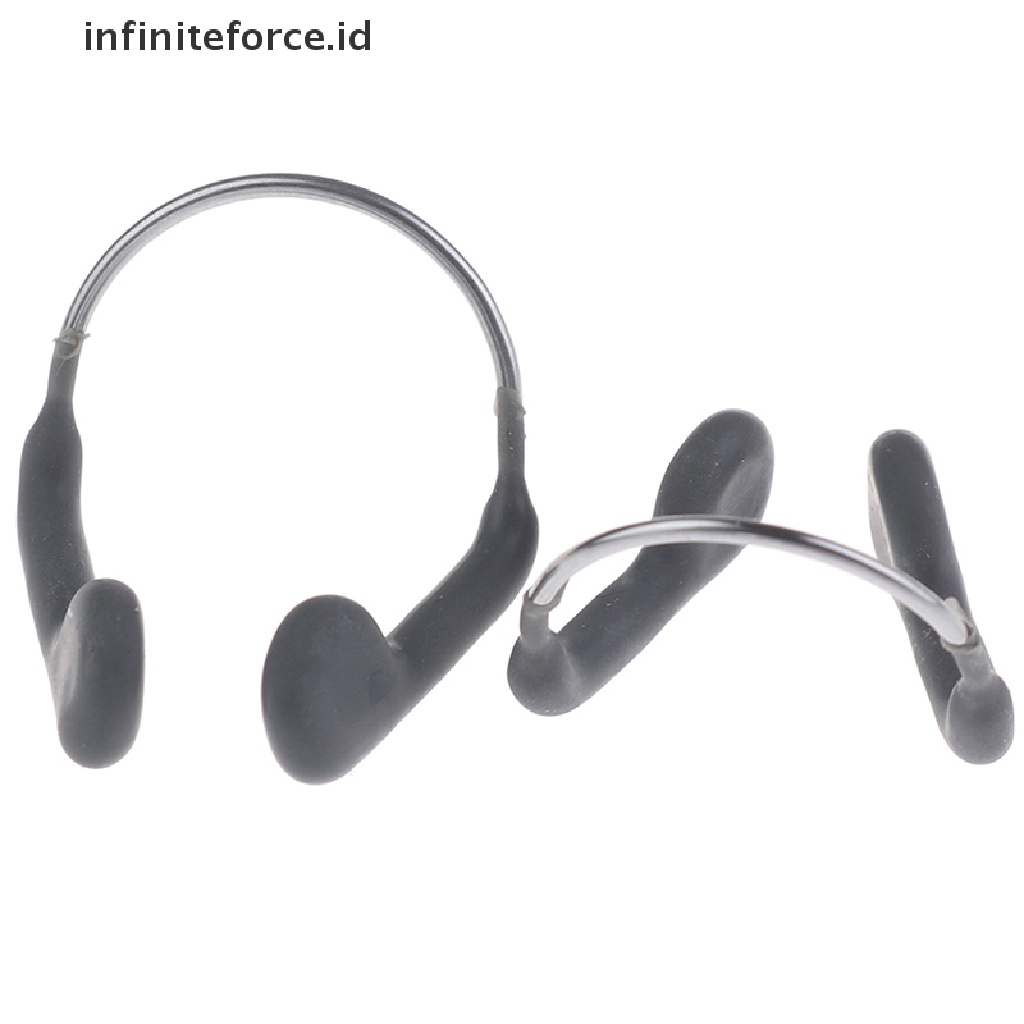 (Infiniteforce.Id) 1pc Klip Hidung Bahan Silikon Lembut Anti Slip Untuk Berenang / Diving