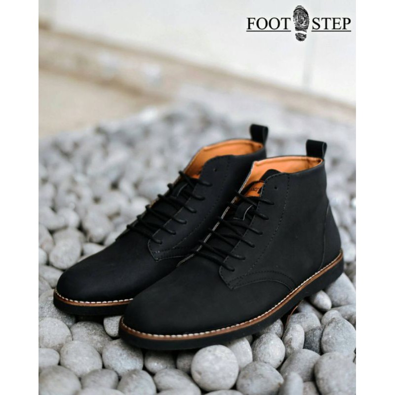 Sepatu Pria Footstep Footwear - Eleanor Black