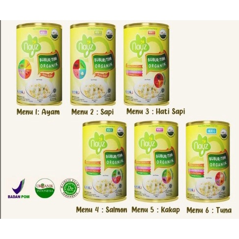 NAY'Z ORIGINAL NAYZ KALENG BUBUR BAYI BERAS ORGANIK BB Penambah Berat Badan BB booster MPASI Bayi