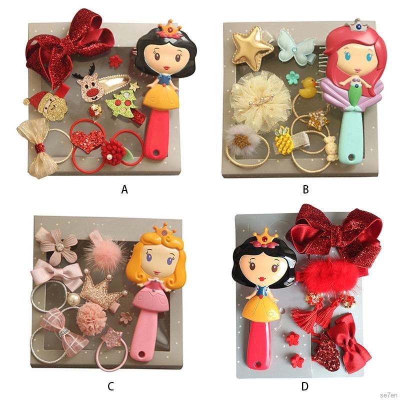 Se7en Baby Girls Hair Accessories Princess Comb Jewelry Gift Box