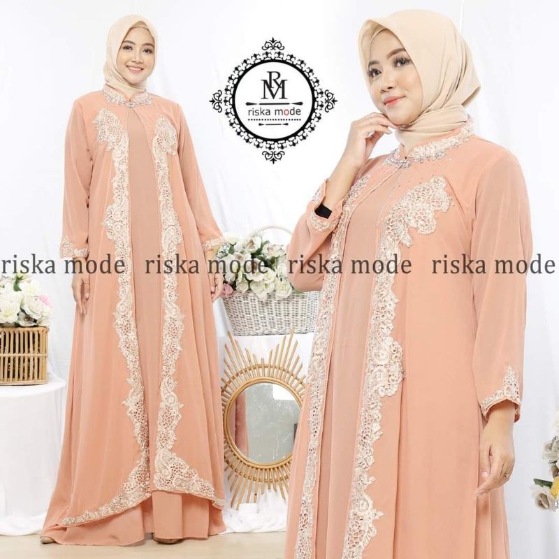 GAMIS LEBARAN MEWAH/GAMIS KAFTAN BORDIR/GAMIS LEBARAN TERKINI