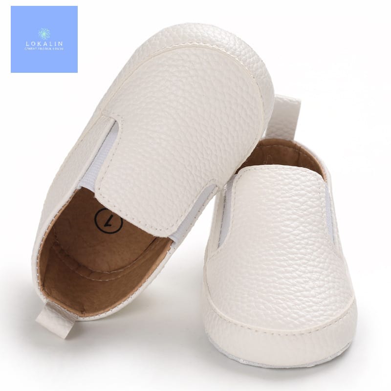 Sepatu Bayi Laki-Laki Slipon Casual-Sepatu Bayi Perempuan 0-14 Bulan