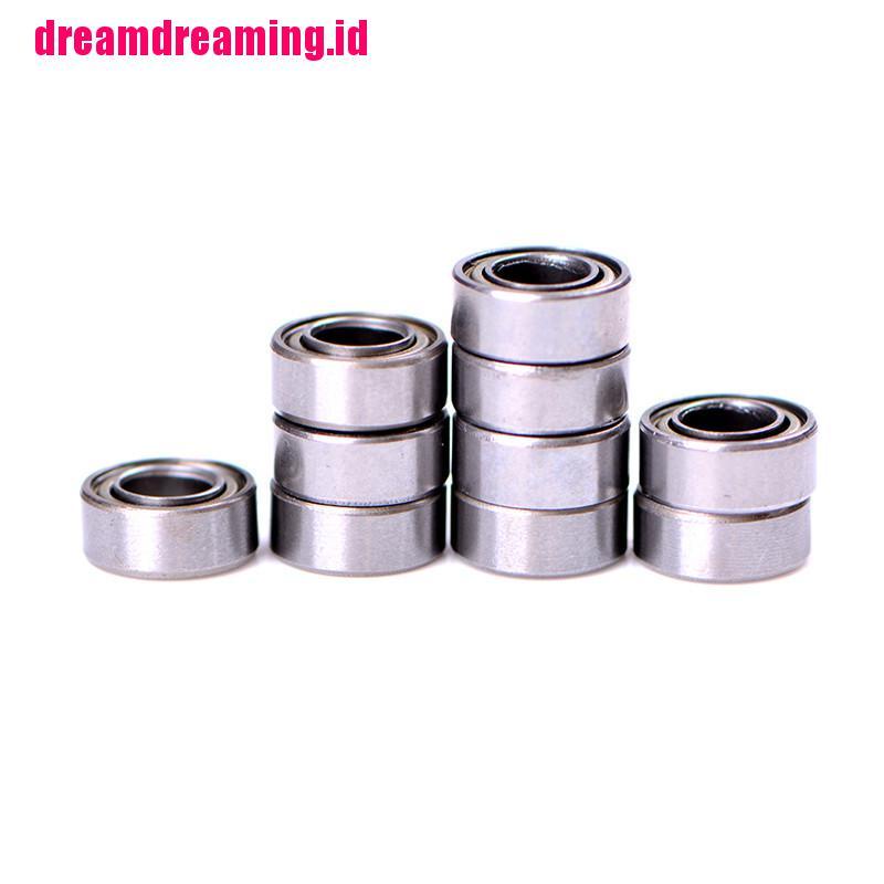 10pcs Bola Bearing Miniatur 5x10 X 4mm MR105ZZ L-1050 MR105 deep groove Ball