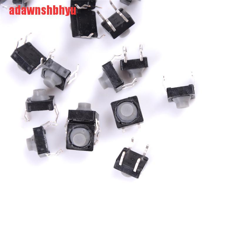 20 Pcs Miniatur Tombol Tekan Tactile Micro 4 Pin