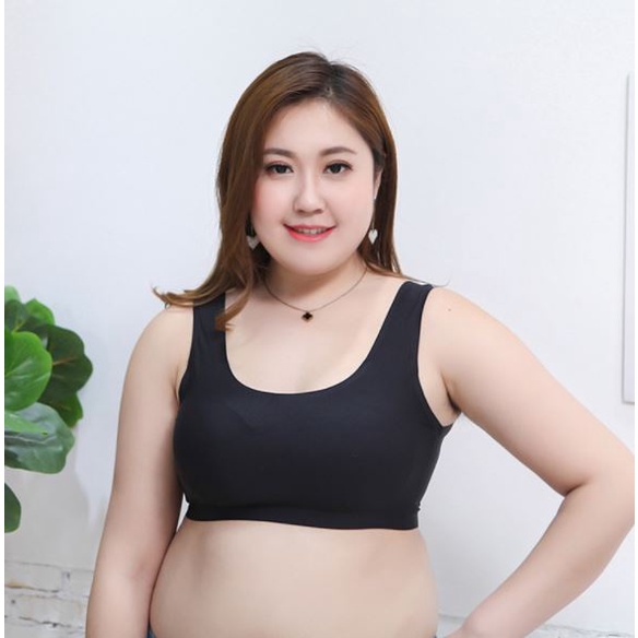 BV.ID BR016 Bh Sport Wanita Tanpa Kawat Pakaian Dalam Cewek Elastis Bra Olahraga Fitnes Lari Jogging