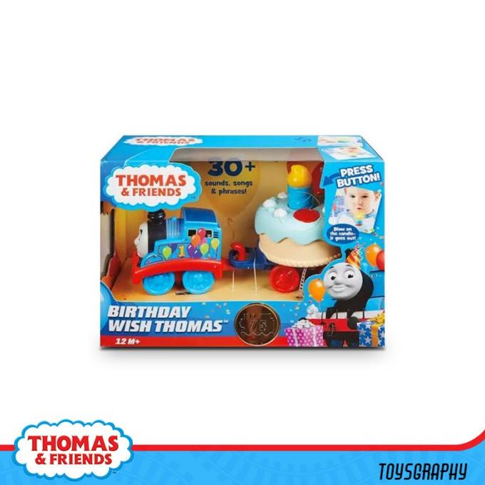 Thomas & Friends BIRTHDAY WISH Thomas Train Mainan Kereta Original ---Termurah---