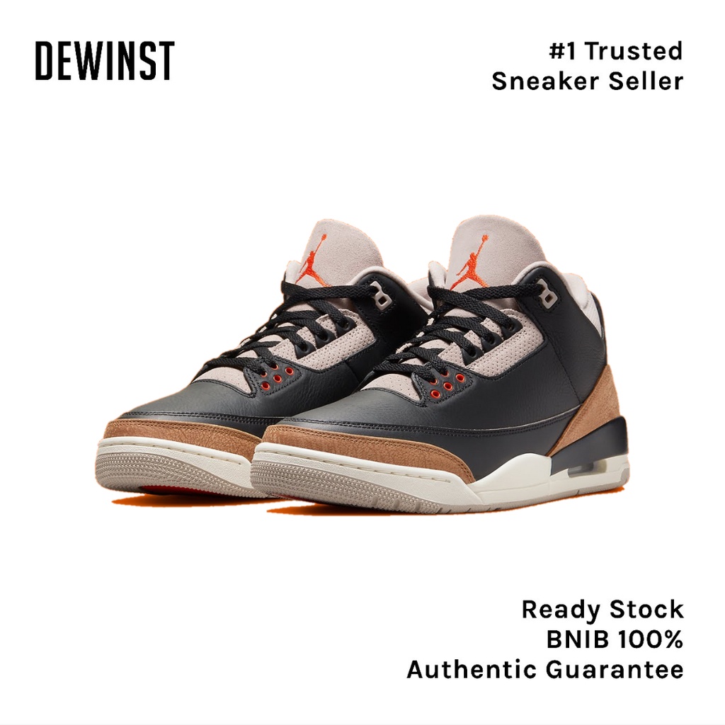 AIR JORDAN 3 RETRO "Desert Elephant" BNIB RESMI ORIGINAL