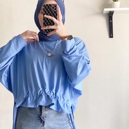 RX FASHION - SORELA TOP SERUT AIRFLOW / ARABELLE TOP / JENNIE BLOUSE / SORELLA BLOUSE WANITA - NN