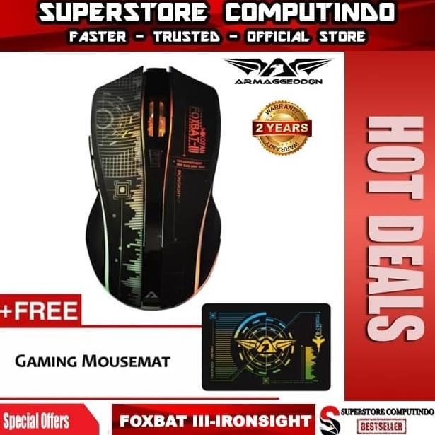 Armaggeddon Foxbat III -Wireless Macro-Gaming Mouse-Best Buy